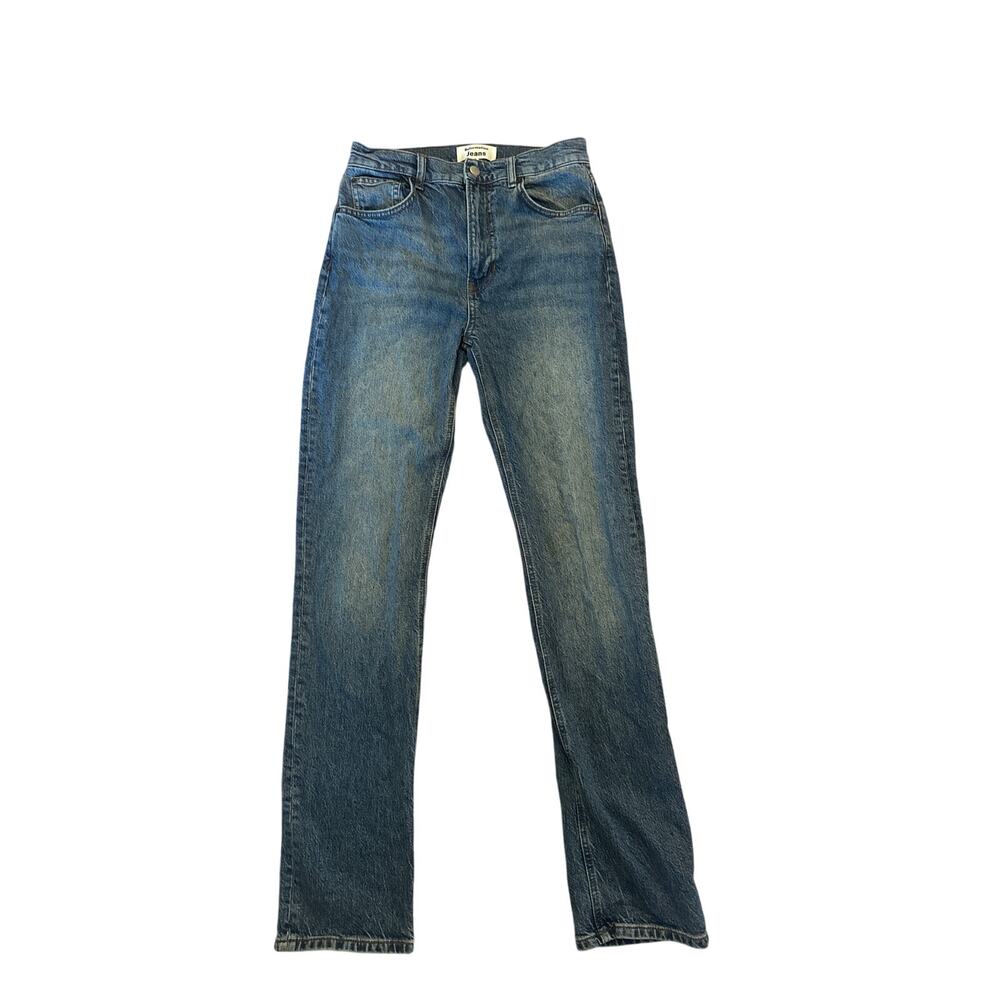 Reformation Blue Straight Leg Jeans